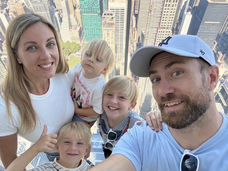 Melissa Schemionek mit Baby